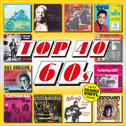 Top 40 - 60S (Yellow LP Vinyl) (Import)