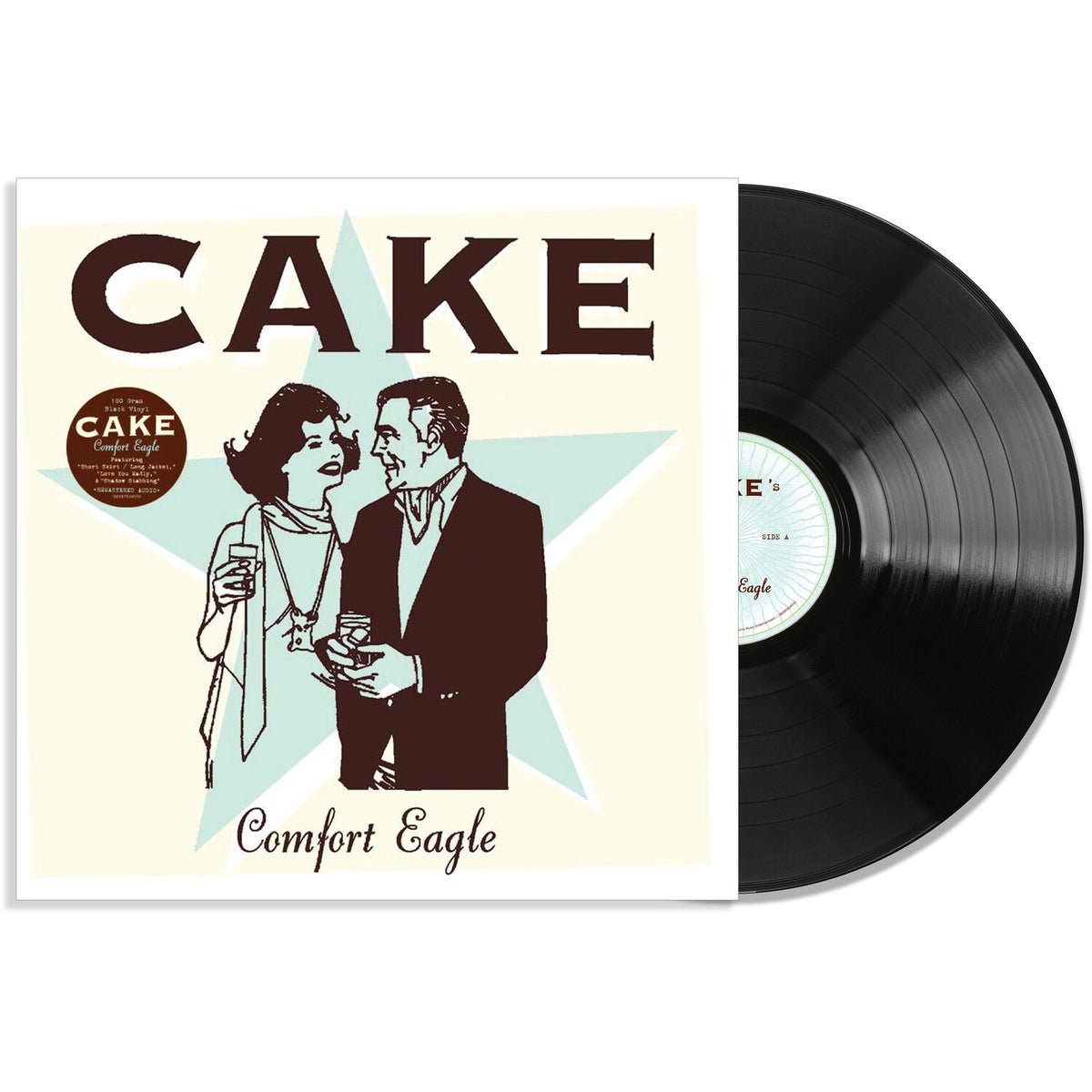 Cake - Fashion Nugget (X) (180G) & Prolonging The Magic (180G) & Comfort Eagle (180G) & Pressure Chief - LP Vinyl Bundle