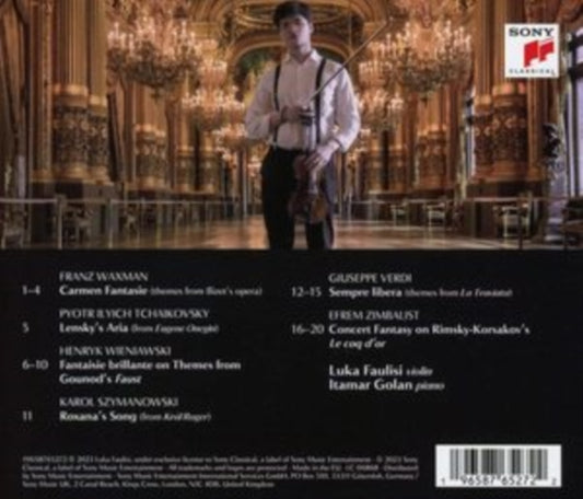 This CD is brand new.Format: CDMusic Style: RomanticThis item's title is: AriaArtist: Luka FaulisiLabel: SONY MUSIC CLASSICALBarcode: 196587652722Release Date: 3/3/2023