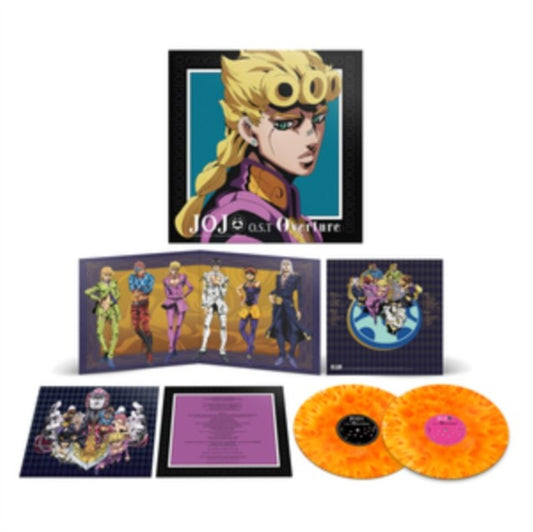 Yugo Kanno - Jojo's Bizarre Adventure: Golden Wind (Yellow/Orange Blend Vinyl/2LP)