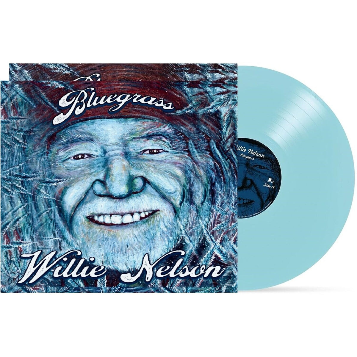 Bluegrass (Electric Blue LP Vinyl) & Workin Man: Willie Sings Merle & Milk Cow Blues (2LP/180G)