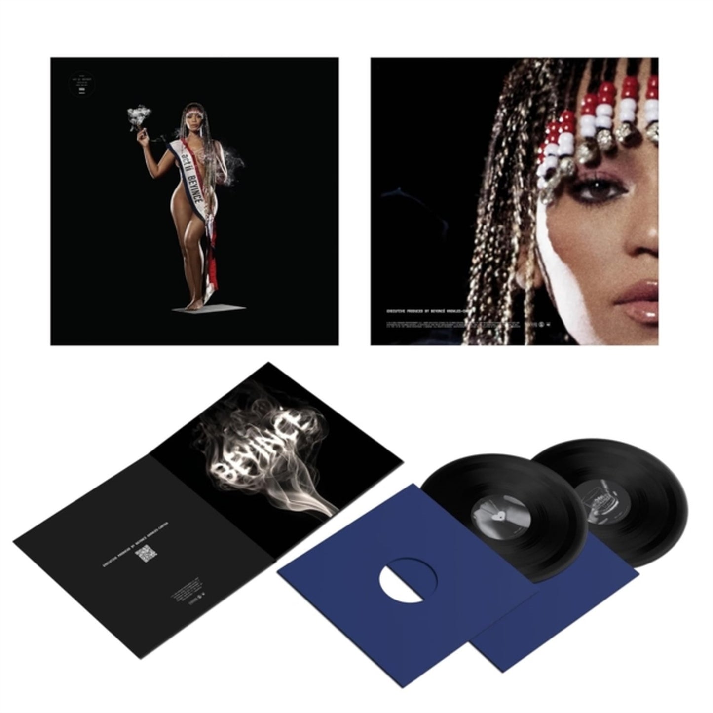 Beyonce - Renaissance (X) (180G/2LP) & Cowboy Carter (X) (2LP/180G/Bead Face) & B'day (2LP/180G) & Lemonade (Limited 180G Yellow LP Vinyl/Dl Card Includes Audio & Video)