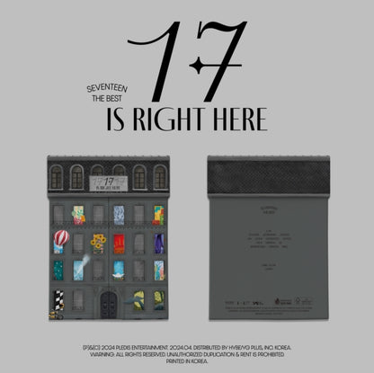 Seventeen Best Album 17 Is Right Here (Here Ver.) & Seventeen Best Album 17 Is Right Here (Hear Ver.)