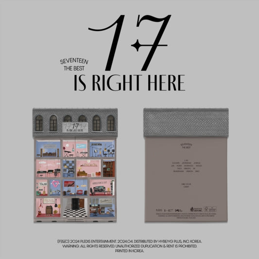 This CD is brand new.Format: CDThis item's title is: Seventeen Best Album 17 Is Right Here (Hear Ver.)Artist: SeventeenBarcode: 196922816505Release Date: 5/3/2024