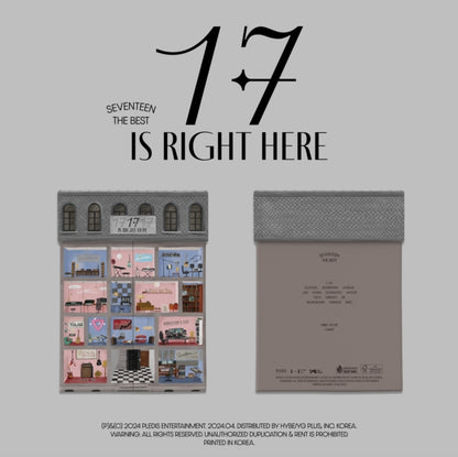Seventeen Best Album 17 Is Right Here (Here Ver.) & Seventeen Best Album 17 Is Right Here (Hear Ver.)