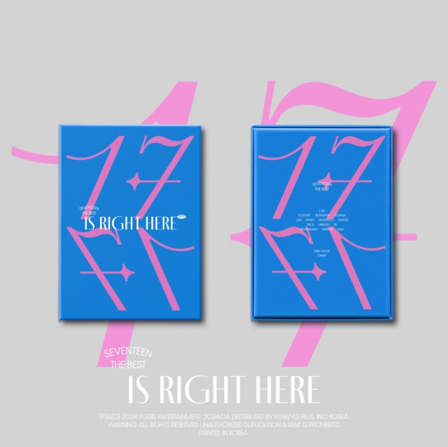 This CD is brand new.Format: CDThis item's title is: Seventeen Best Album 17 Is Right Here (Dear Ver.)Artist: SeventeenBarcode: 196922818301Release Date: 5/3/2024