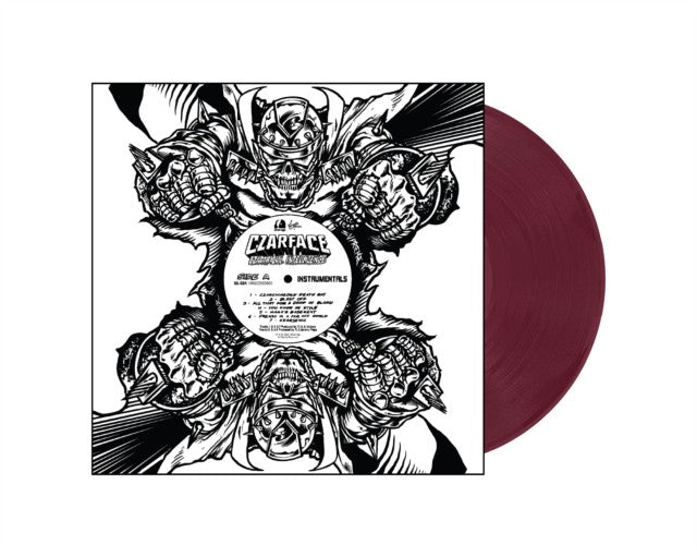 First Weapon Drawn (Sky Blue LP Vinyl) & Czartificial Intelligence (Instrumentals) (Czarvard Crimson LP Vinyl) (Res Essential) & Czarface Meets Metal Face & Czarface
