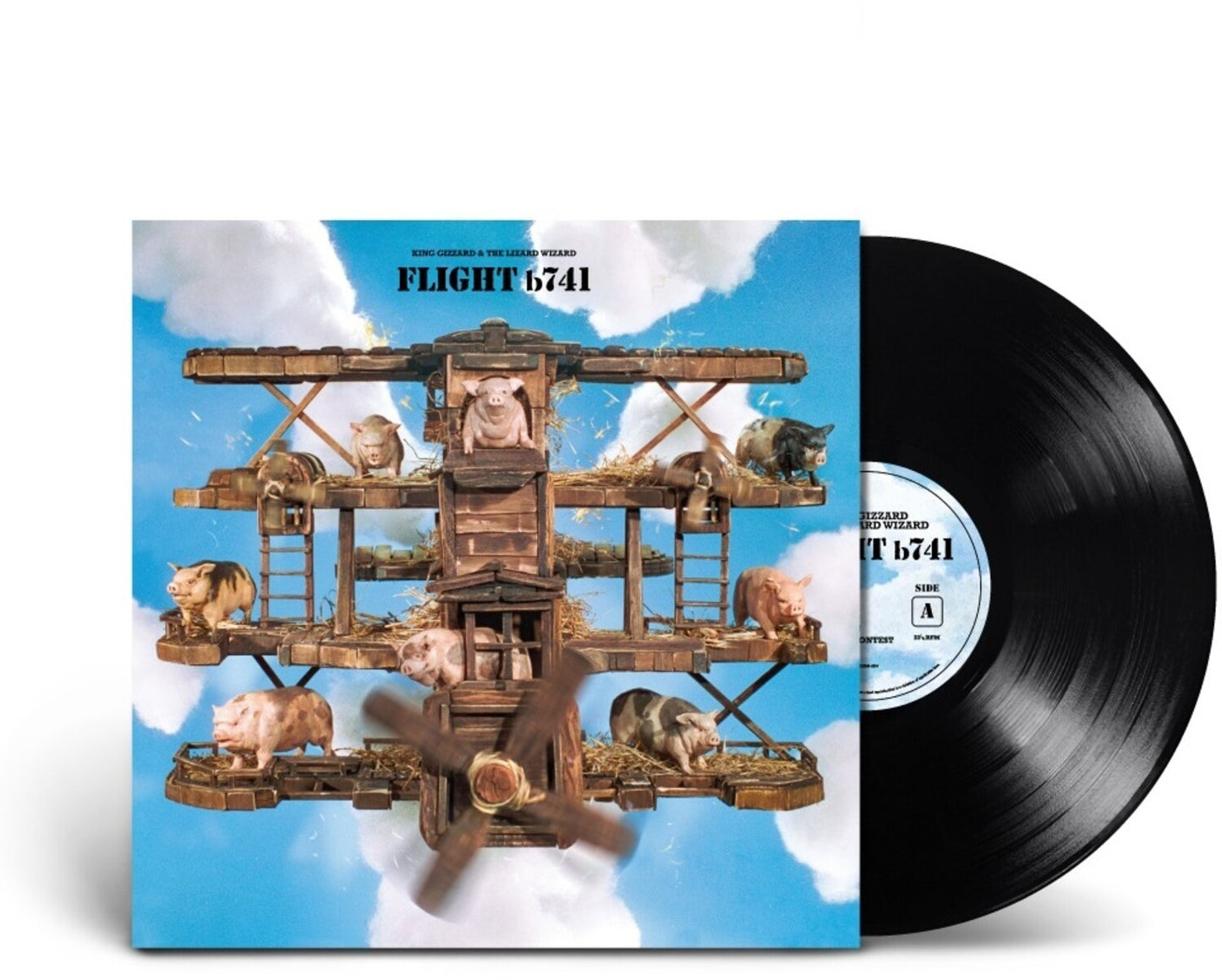 Flight B741 (Recycled Black LP Vinyl) & Live In Asheville '19 (Fuzz Club Official Bootleg)