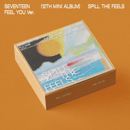 Spill The Feels - Seventeen 12Th Mini Album (Feel Blue Ver.) & Spill The Feels - Seventeen 12Th Mini Album (Feel You Ver.) & Seventeen 5Th Album Happy Burstday (New Escape Ver.) & Seventeen 5Th Album Happy Burstday (New Burstday Ver.)