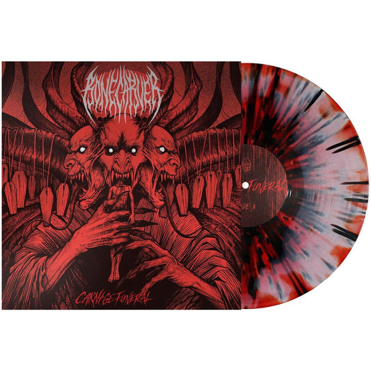 Carnage Funeral (Red/Black Splatter Fade LP Vinyl)