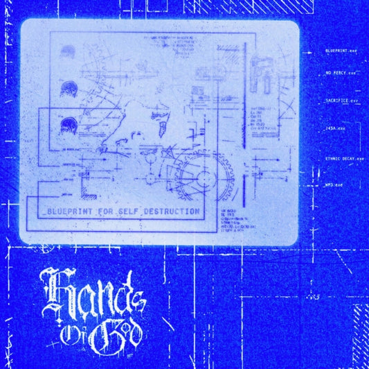 Blueprint For Self Destruction (Clear/Transparent Blue Butterfly Vinyl)