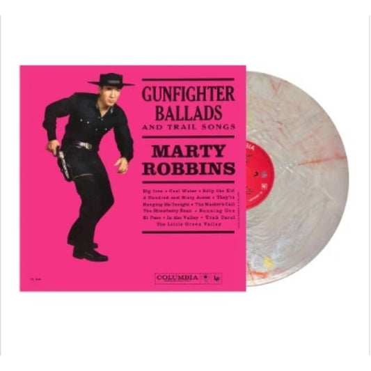 Sings Gunfighter Ballads & Trail Songs (Silver & Red Bullets N Blood LP Vinyl)