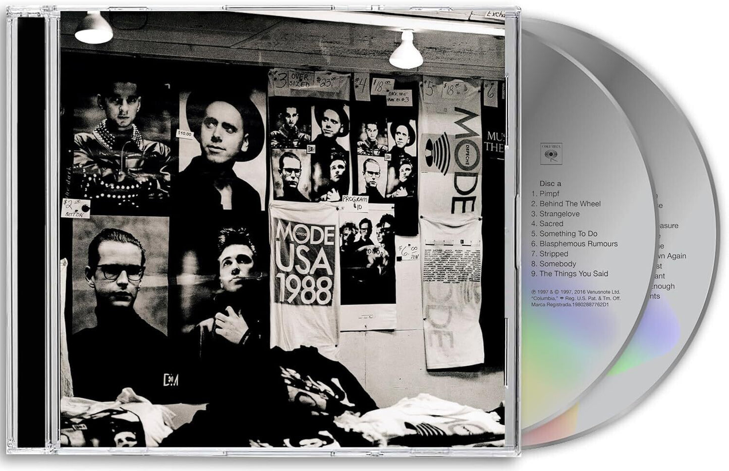 101 - Live (2CD) & Some Great Reward & Playing The Angel & Live In Berlin