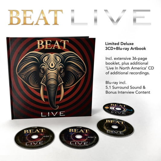This CD is brand new.Format: CDThis item's title is: Live (3CD/Blu-Ray)Artist: BeatBarcode: 198029338423Release Date: 9/26/2025