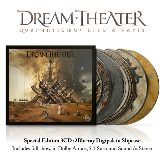 This CD is brand new.Format: CDThis item's title is: Quarantieme: Live A Paris (5CD)Artist: Dream TheaterBarcode: 198029631029Release Date: 11/28/2025
