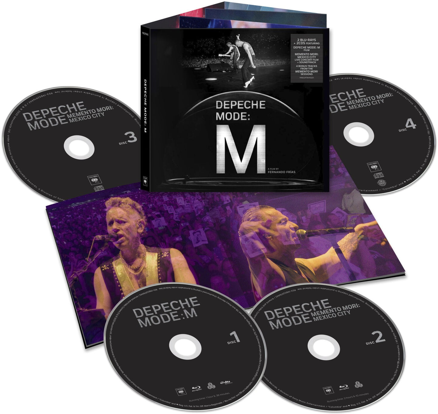 Depeche Mode: M (2Blu-Ray/2CD) & Live In Berlin