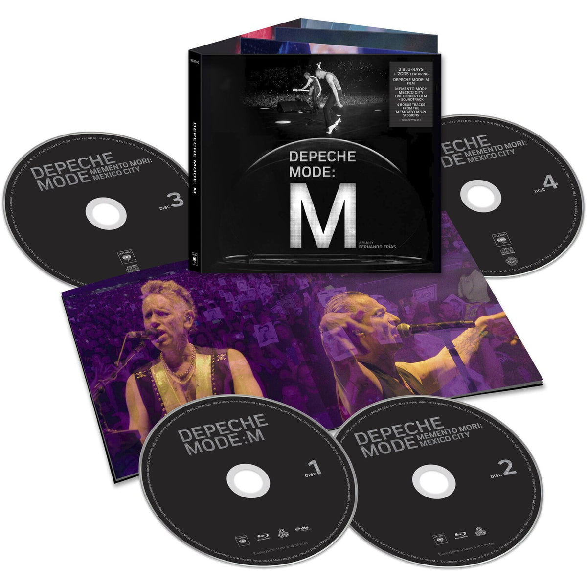 Depeche Mode: M (2DVD/2CD) & Depeche Mode: M (2Blu-Ray/2CD) & Live In Berlin