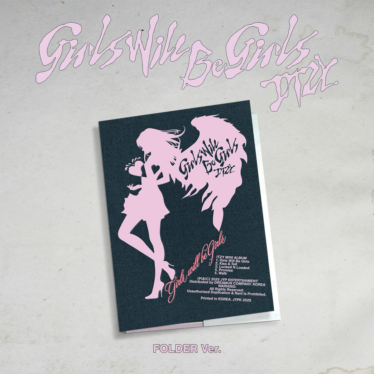 Girls Will Be Girls (Photobook Ver.) & Girls Will Be Girls (Folder Ver.) & Not Shy & Cheshire (Limited Edition) & Checkmate (Standard Edition)