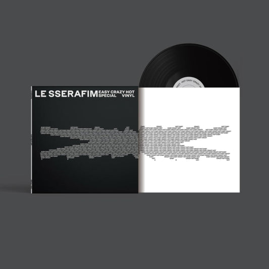 This LP Vinyl is brand new.Format: LP VinylThis item's title is: Easy-Crazy-Hot (Special LP Vinyl/Carbon Black LP Vinyl)Artist: Le SserafimBarcode: 198704525124Release Date: 9/5/2025