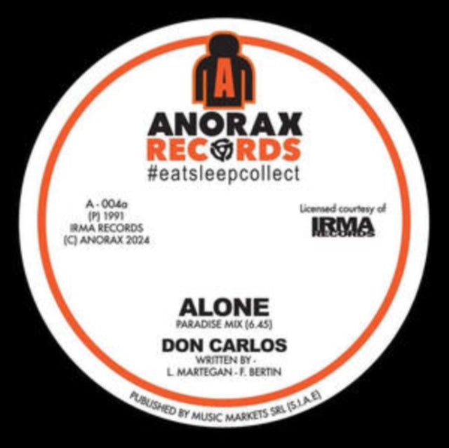 This 10 Inch Vinyl is brand new.Format: 10 Inch VinylThis item's title is: Alone Artist: Don CarlosBarcode: 198846400419Release Date: 1/10/2025