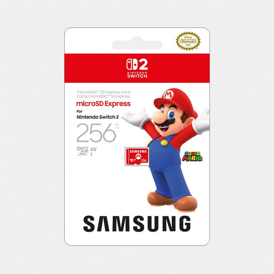 Switch 2 Samsung microSD Express Card: 256GB - Nintendo