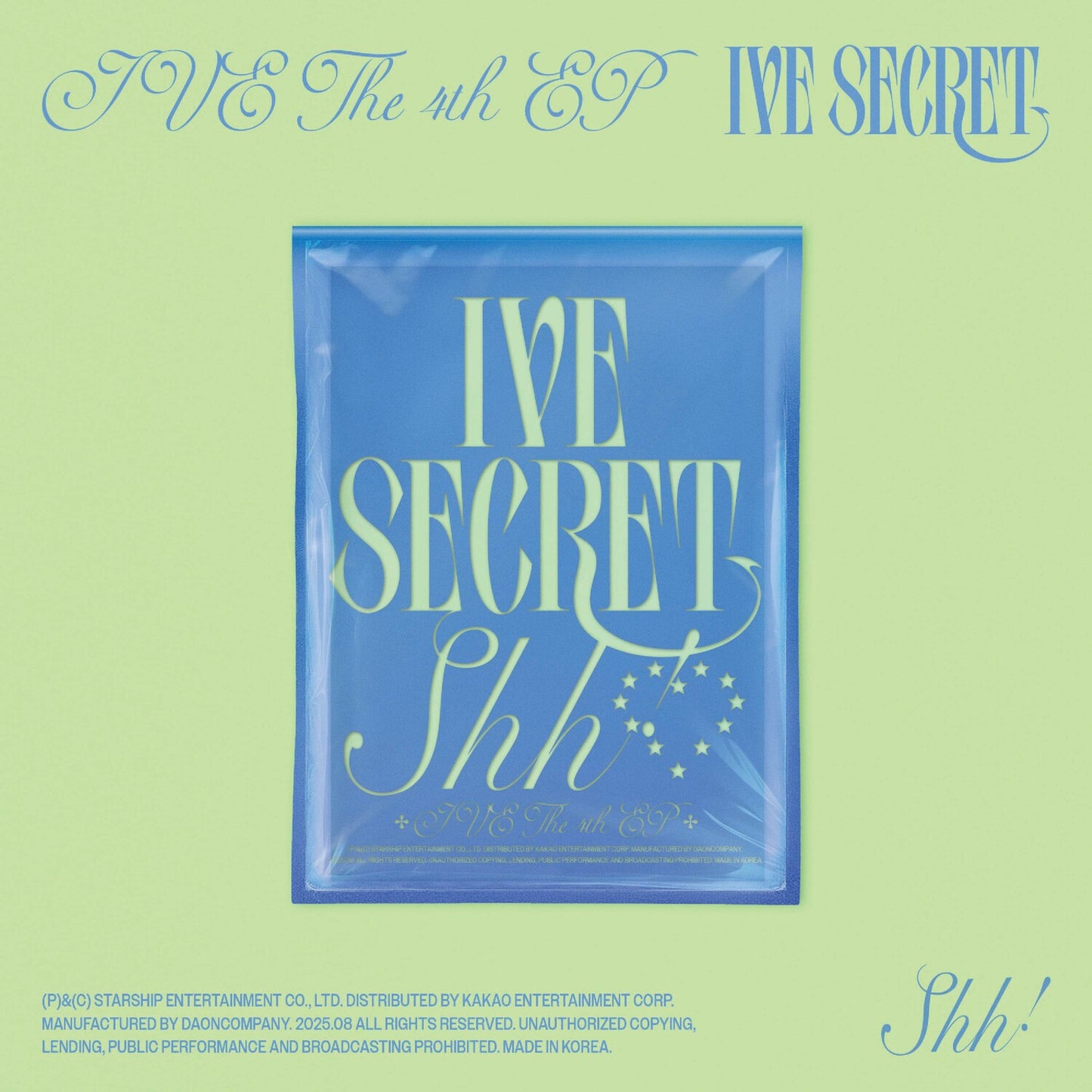 Ive The 4Th Ep Ive Secret (Shh Ver.) & I've Ive: Vol.1 & I've Ive (Volume 1/Special Version)