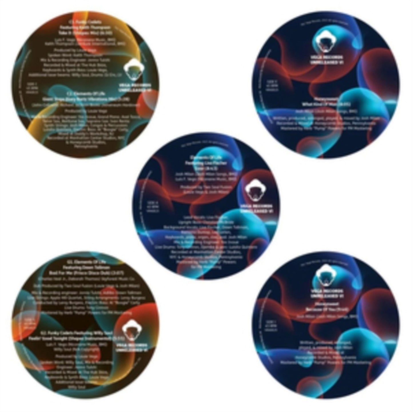 Vega Records 5 Pack Unreleased Vi (5-12 Inch)