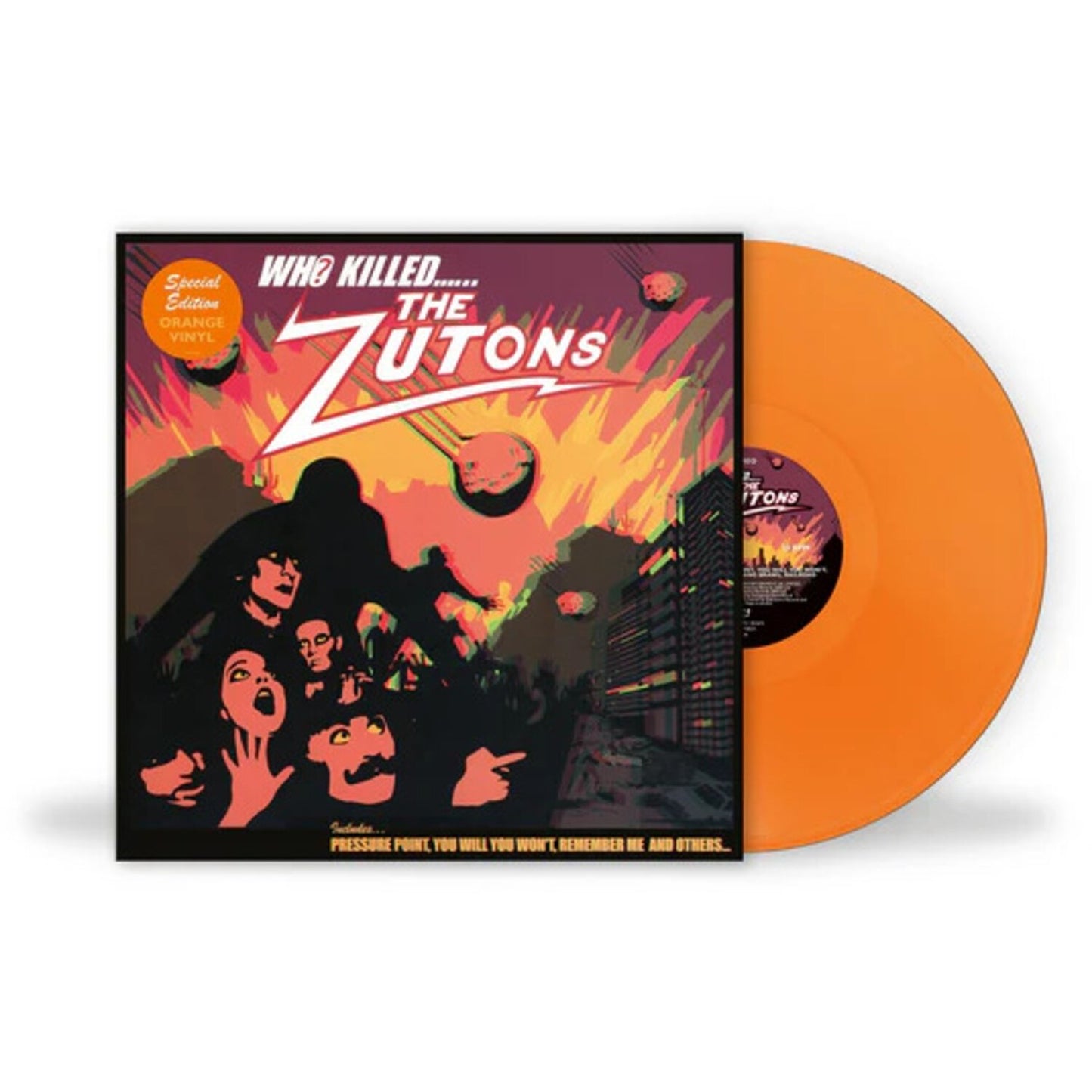 Who Killed...... The Zutons? (Orange LP Vinyl)