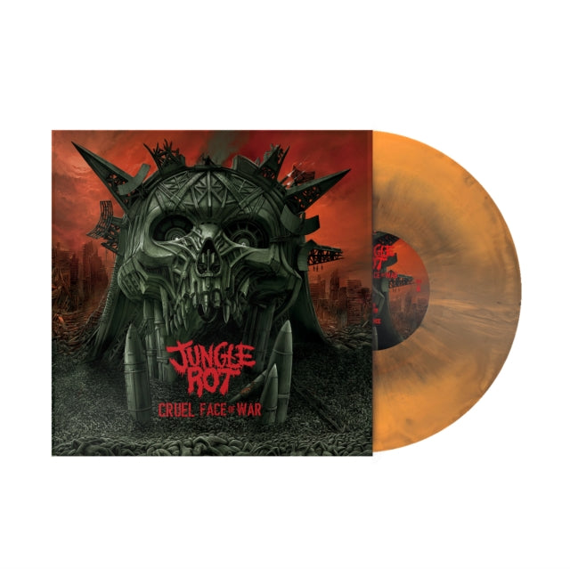 Cruel Face Of War (Galaxy Orange/Black LP Vinyl)