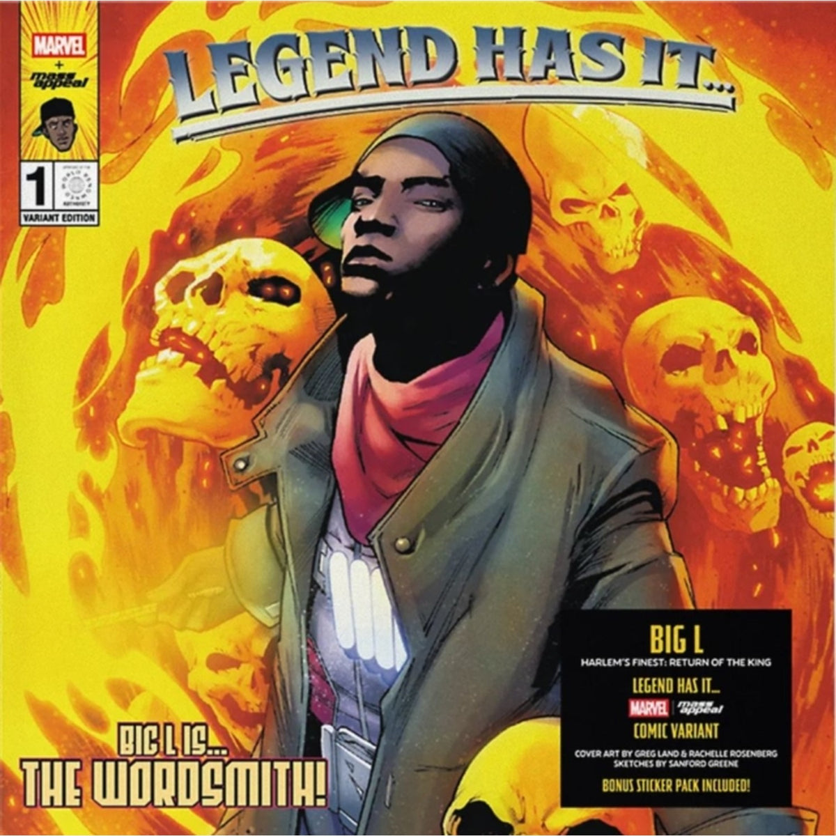 Harlem's Finest: Return Of The King (Marvel Variant LP Vinyl)