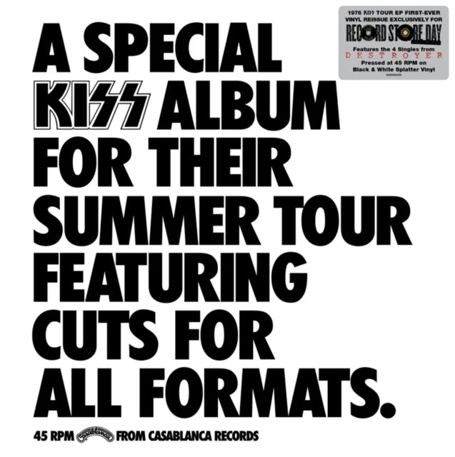 Special Kiss Tour Ep (Black/White Splatter Vinyl/45 RPM)