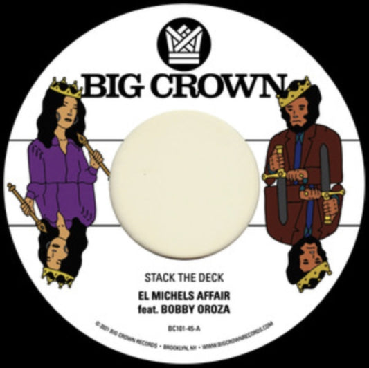 This 7 Inch Vinyl is brand new.Format: 7 Inch VinylMusic Style: SoulThis item's title is: Stack The Deck B/W Things Done ChangedArtist: El Michels AffairLabel: BIG CROWN RECORDSBarcode: 349223010114Release Date: 12/10/2021