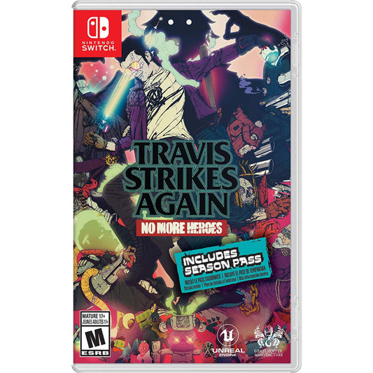 This is brand new.Get into the game—literally! Beam Katana in hand, Travis Strikes Again!
Several years after No More Heroes 2... This time, the setting is a small town in the middle of nowhere in the American South.