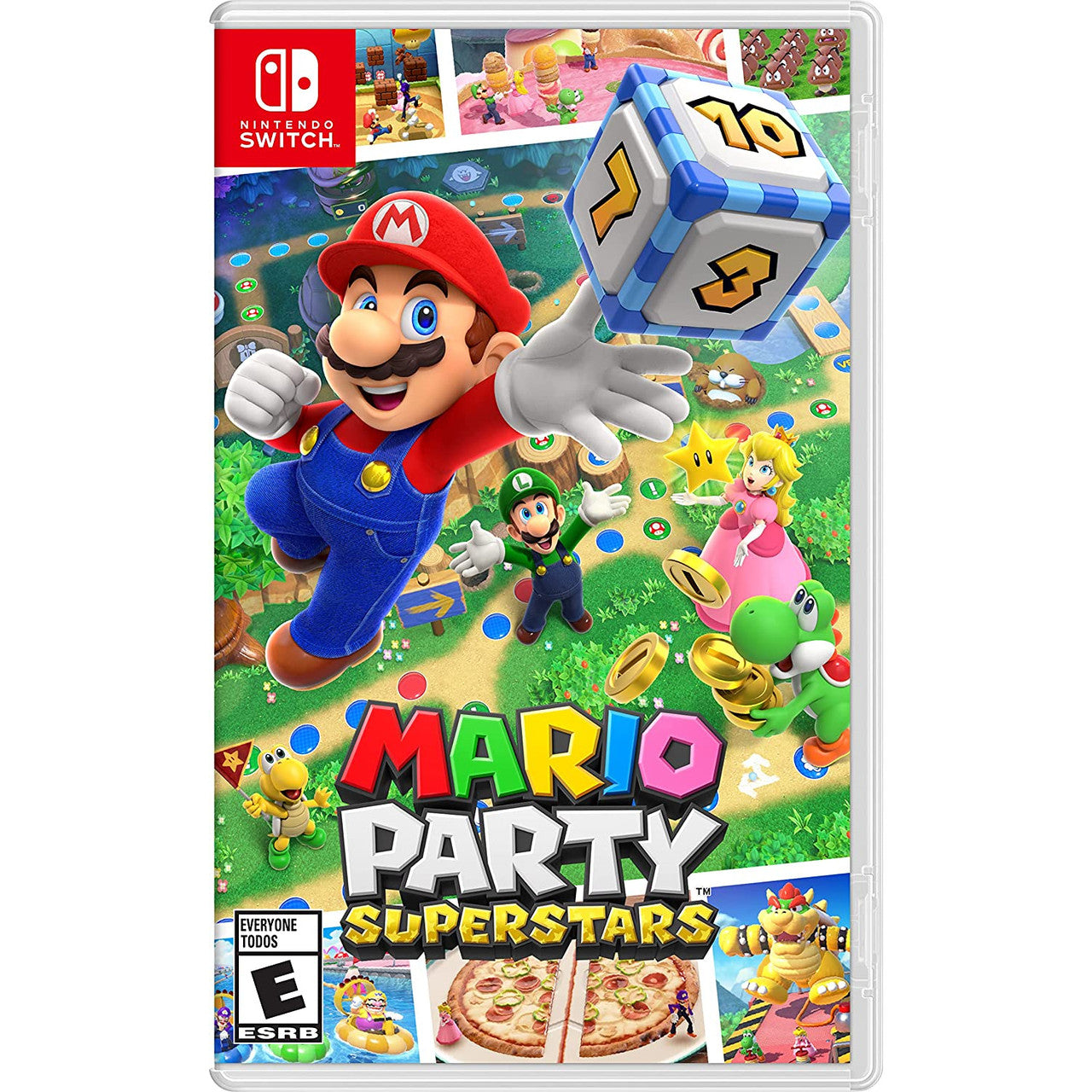 This is brand new.A Superstar collection of classic Nintendo 64 boards
Calling all Superstars! Mario Party is back with 5 classic boards from the Nintendo 64 Mario Party games.