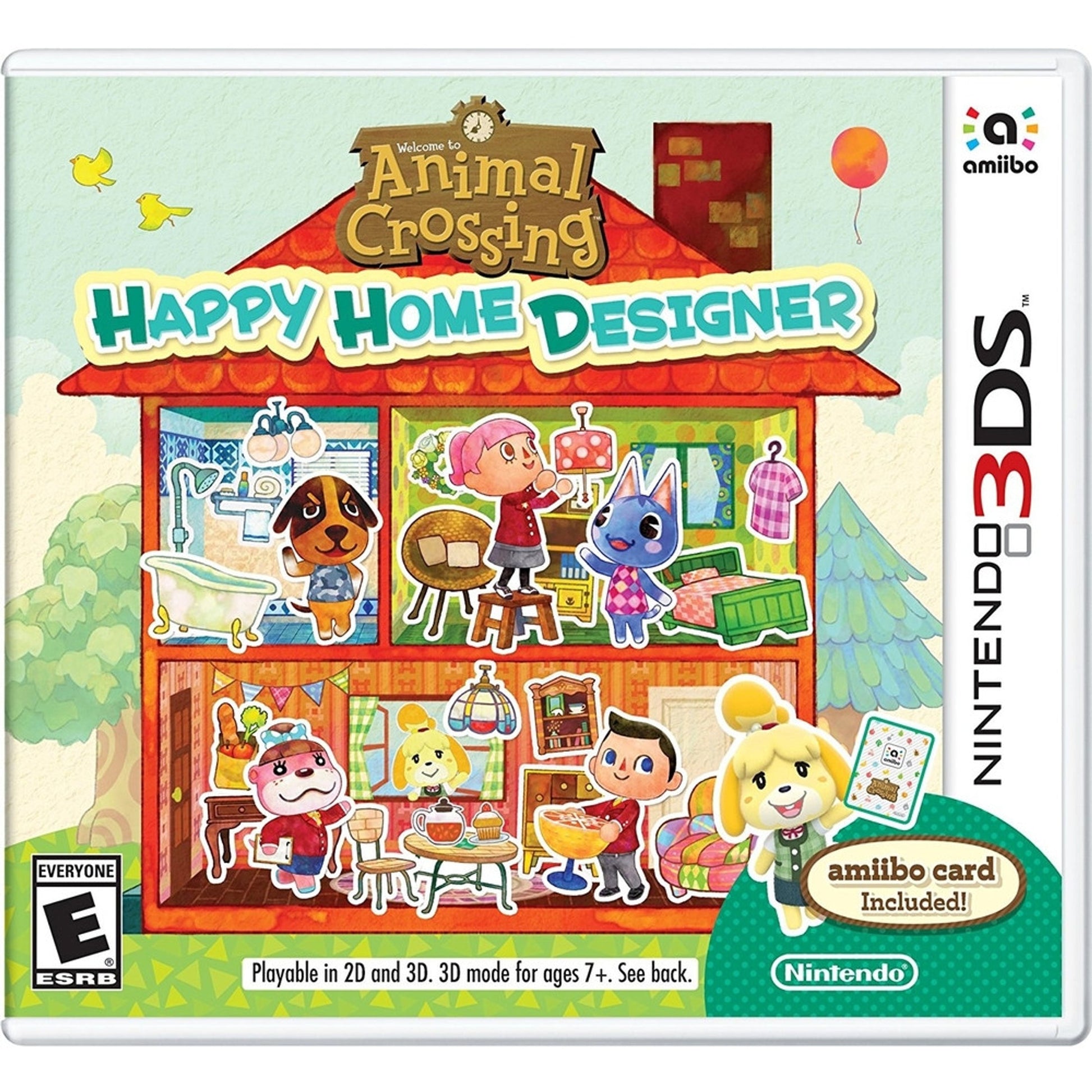 Animal Crossing Happy Home Designer & amiibo card 3DS