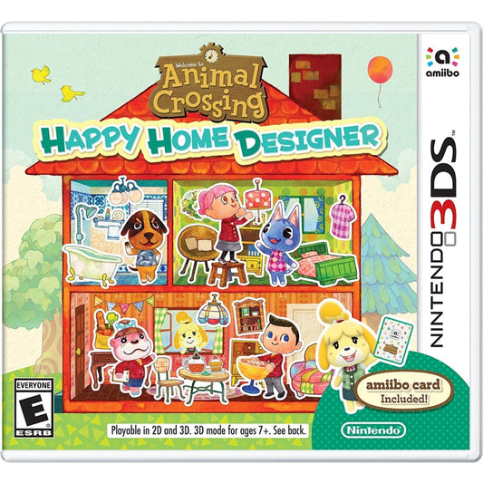 Animal Crossing Happy Home Designer & amiibo card 3DS