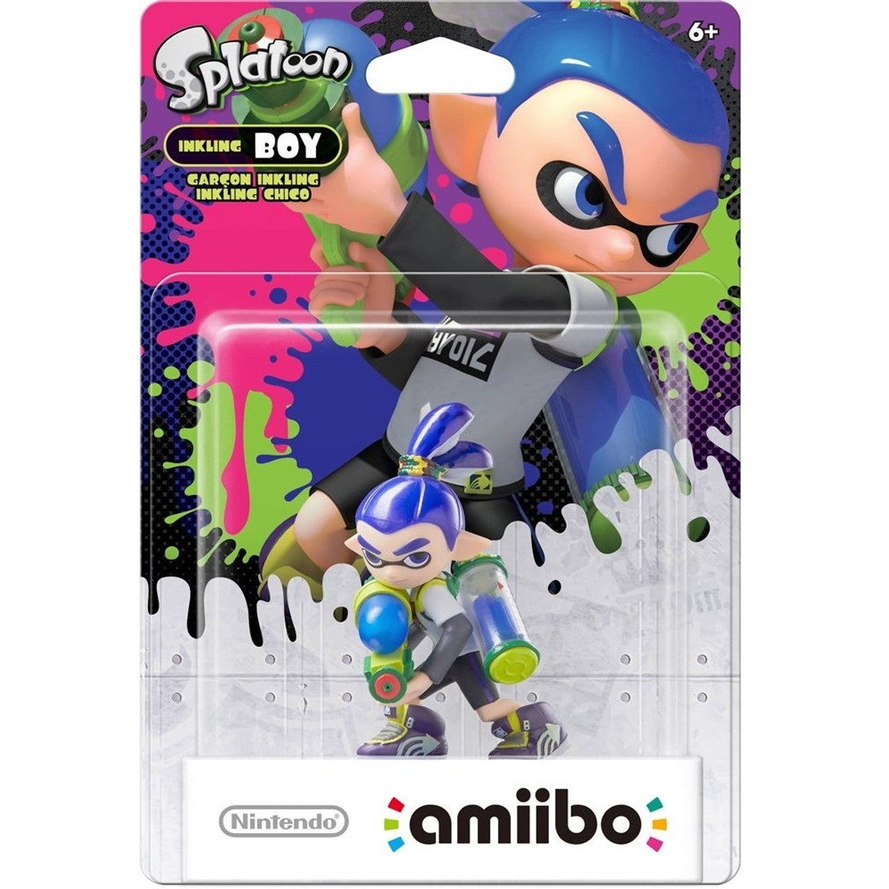 This is brand new.Inkling boys hail from the city of Inkopolis in the Splatoon™ game.