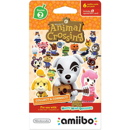 Nintendo - amiibo cards 6-pack Animal Crossing - Series 2
