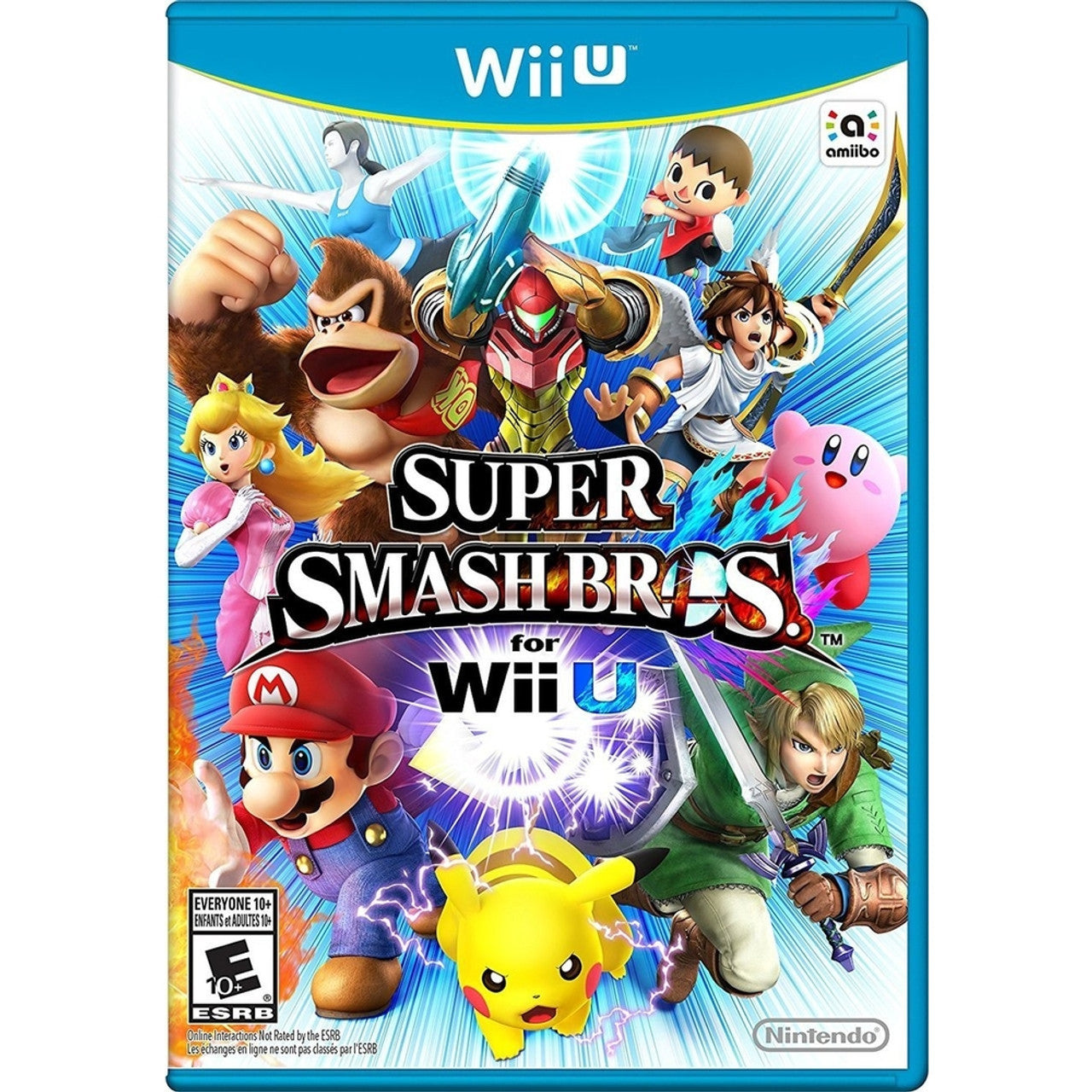 This is brand new.Battle it out as Nintendo’s greatest heroes on the Wii U console
Face off against the biggest roster of Nintendo all-stars ever assembled! Send your rivals flying with powerful attacks to earn all-new customizations and equipment that trick out your fighter’s moves and stats.