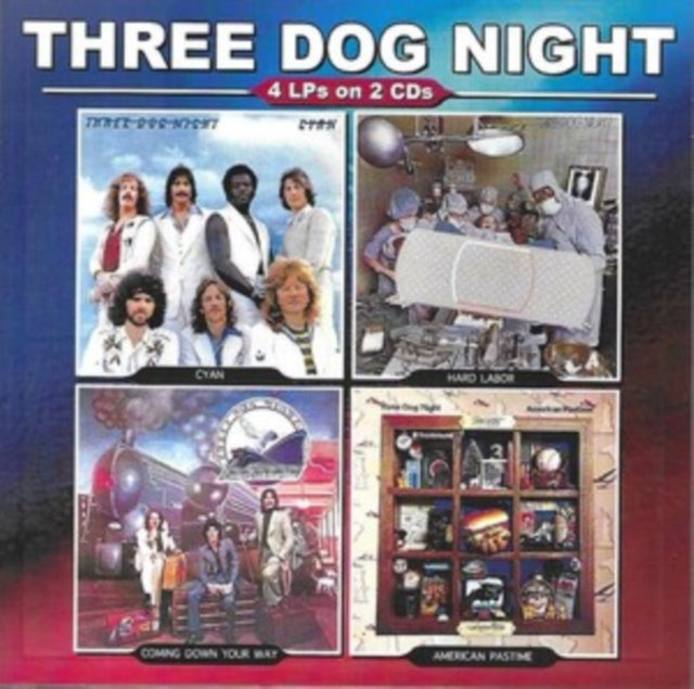 This CD is brand new.Format: CDMusic Style: Pop RockThis item's title is: Cyan / Hard Labor / Coming Down Your Way / American Pastime (2CD)Artist: Three Dog NightLabel: CLASSICSBarcode: 501585016825Release Date: 6/4/2021