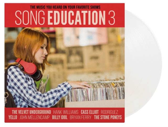 This LP Vinyl is brand new.Format: LP VinylMusic Style: CountryThis item's title is: Song Education 3 (The Music You Heard On Your Favorite Shows) (Solid White LP Vinyl/180G)Artist: Various ArtistsLabel: VINYL BASE (MUSIC ON VINYL)Barcode: 600753944400Release Date: 4/29/2022