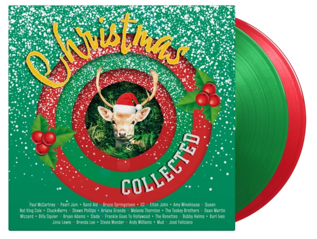 This LP Vinyl is brand new.Format: LP VinylThis item's title is: Christmas Collected (2LP/1-Translucent Green & 1-Translucent Red Vinyl/180G)Artist: Various ArtistsBarcode: 600753980347Release Date: 11/3/2023