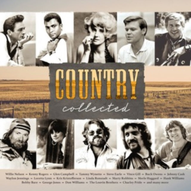 Country Collected (2LP/180G/Crystal Clear Vinyl)