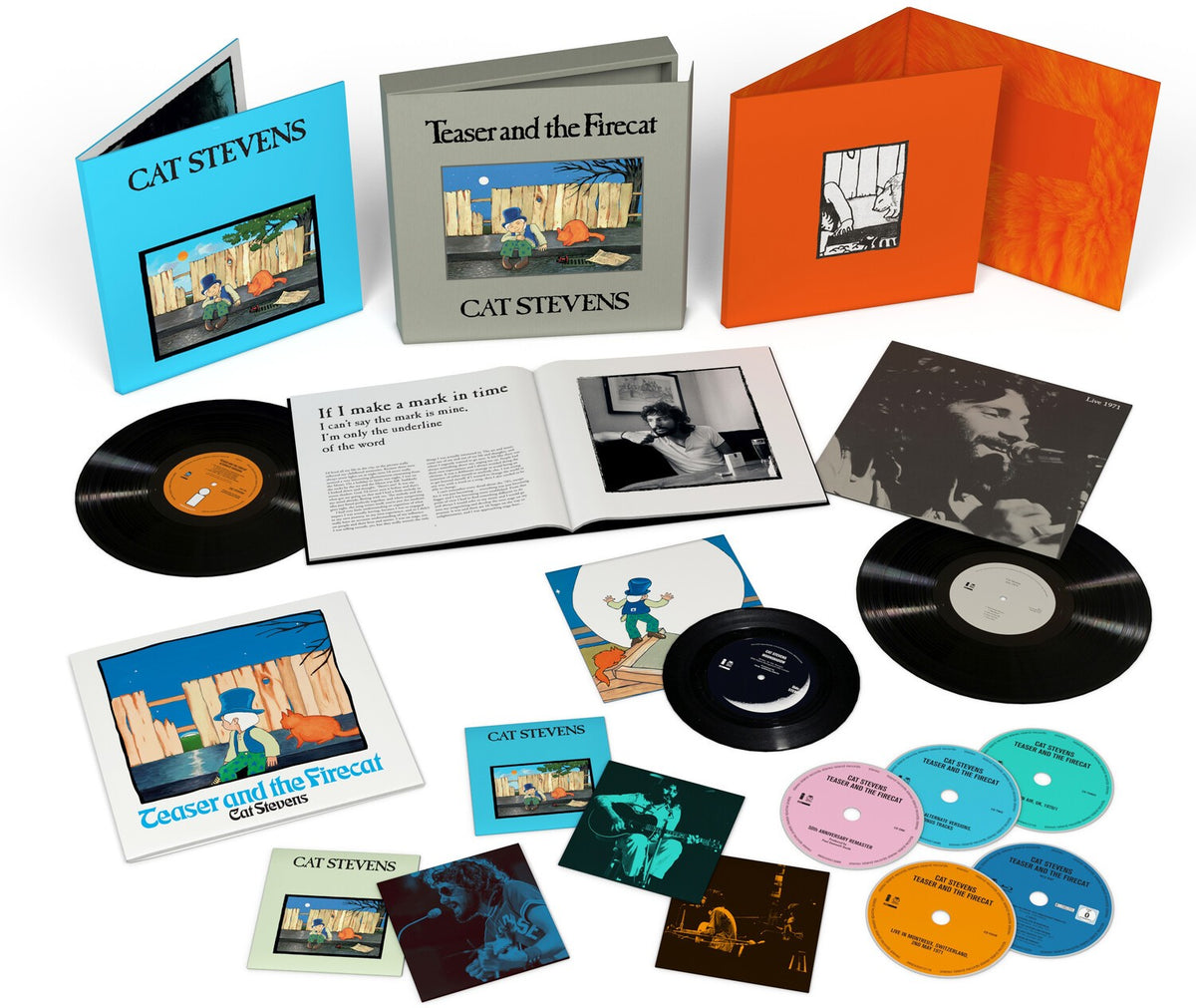 Teaser & The Firecat (Super Deluxe/4CD/Blu-Ray/2LP/7Inch)