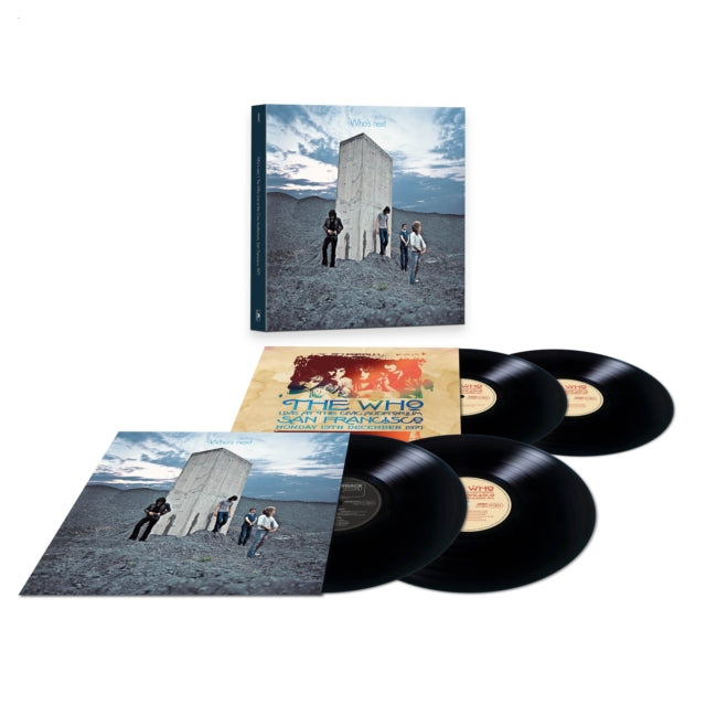 Who - Face Dances (2LP/Color Vinyl) & Who's Next/San Francisco 1971 (4LP) & It's Hard (40Th An/2LP/Orange & Yellow Vinyl/Half-Speed)(Rsd) & Tommy