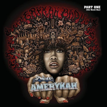 New Amerykah Part One (4Th World War) (Purple Vinyl/2LP) & But You Caint Use My Phone (Purple LP Vinyl) & Baduizm & Mama's Gun