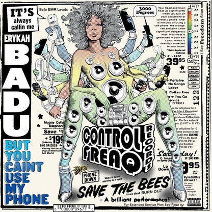 But You Caint Use My Phone (Purple LP Vinyl) & New Amerykah Part 1: 4Th World War & Baduizm & Mama's Gun