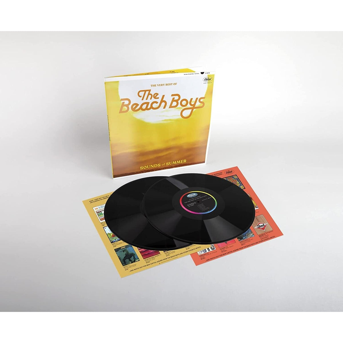 Endless Summer & Sounds Of Summer: The Very Best Of The Beach Boys (Remastered/2LP) & Sail On Sailor (2LP/7Inch) & Beach Boys' Christmas Album (Mono) & Pet Sounds (Stereo) & Good Vibrations (Orange/Yellow Swirl-Marble LP Vinyl)