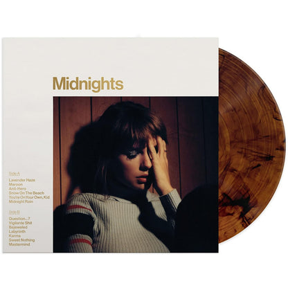 Midnights (X) (Blood Moon LP Vinyl) & Midnights (X) (Mahogany Color LP Vinyl)