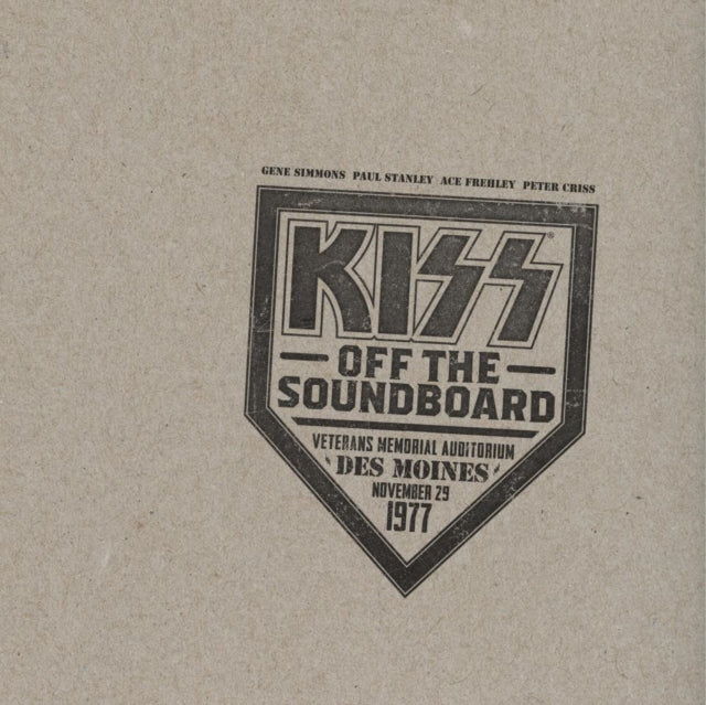 Kiss Off The Soundboard: Live In Des Moines (2LP) & Kiss & Revenge & Dynasty & Unmasked & Rock & Roll Over & Peter Criss